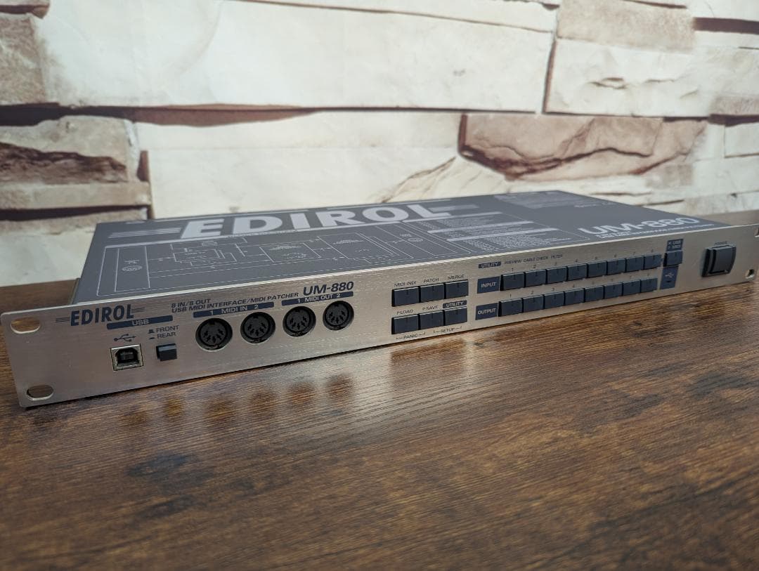 EDIROL UM-880 USB MIDIインターフェース (おまけ付き)