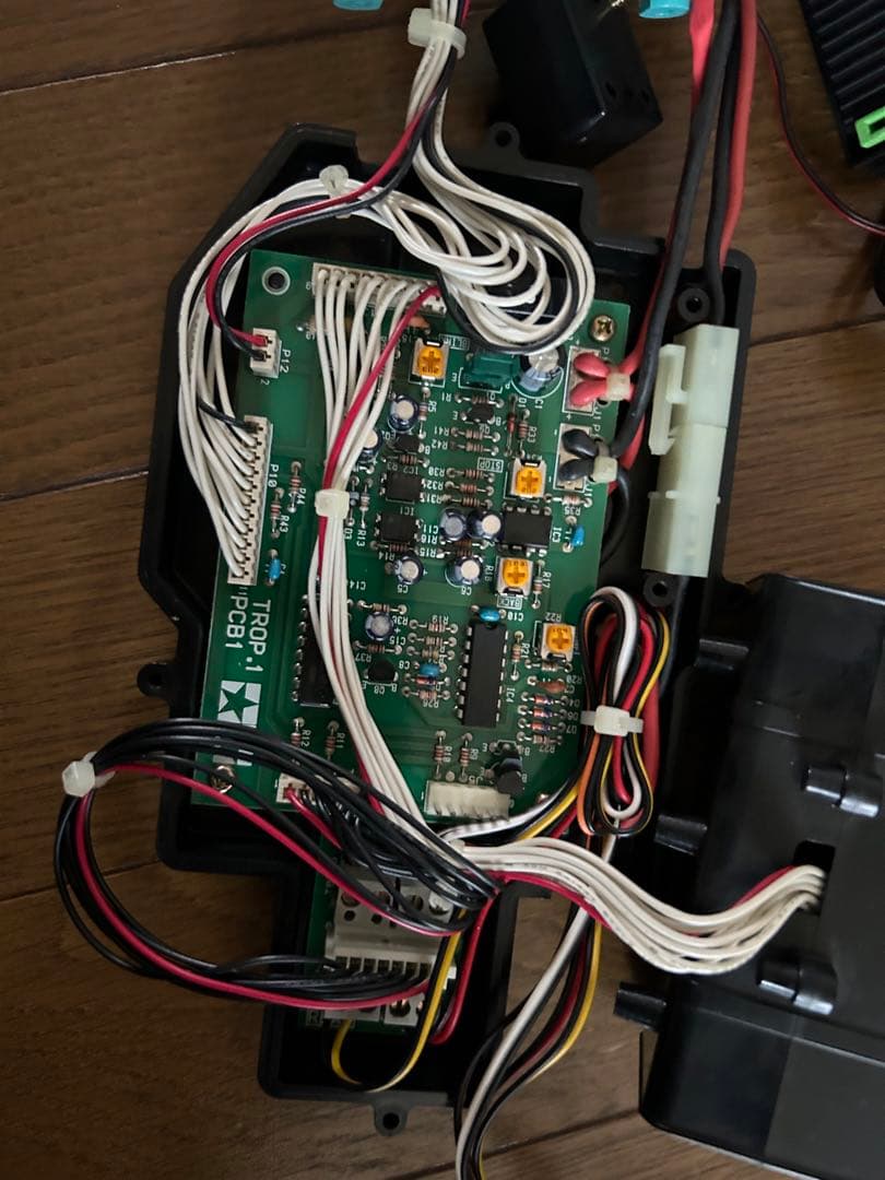 タミヤ1/14トレーラーサウンド、ライトユニット、プロポ受信機セット