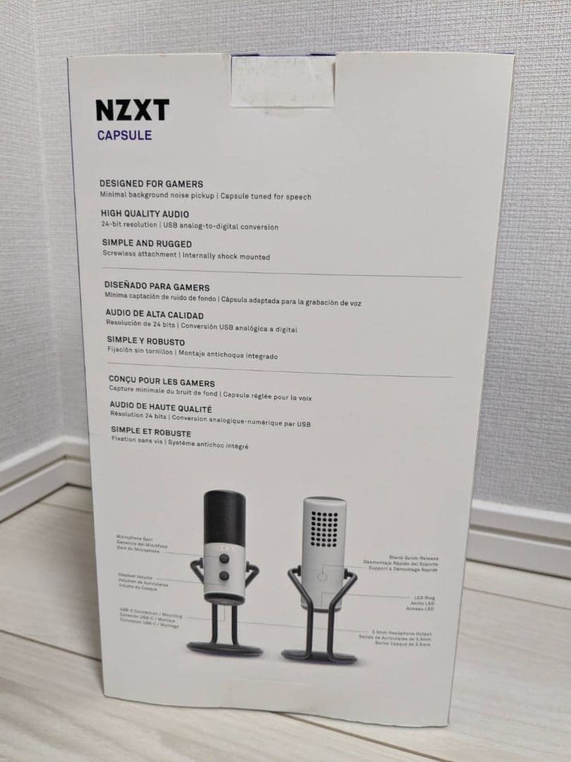NZXT AP-WUMIC-W1 コンデンサーマイク