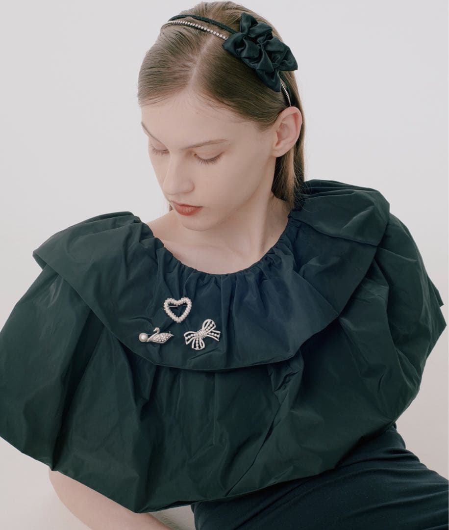 【IRIS 47】bow brooch BO66 ゴールド　イリスフォーセブン