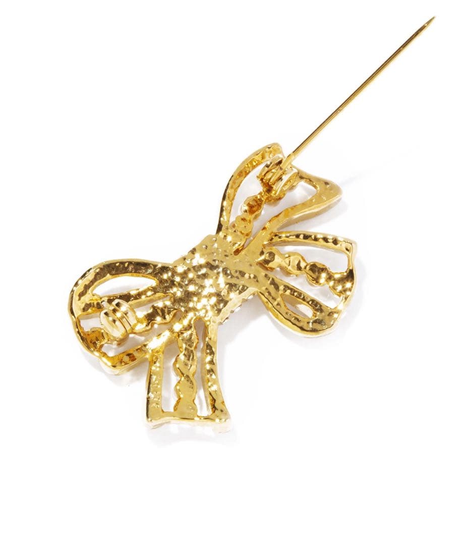 【IRIS 47】bow brooch BO66 ゴールド　イリスフォーセブン