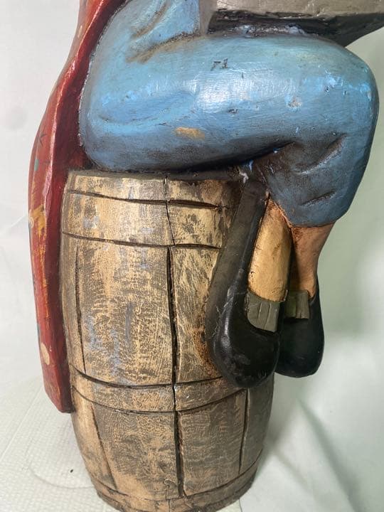 R 1点物　輸入　大型　彫刻　ヴィンテージ　ピエロ