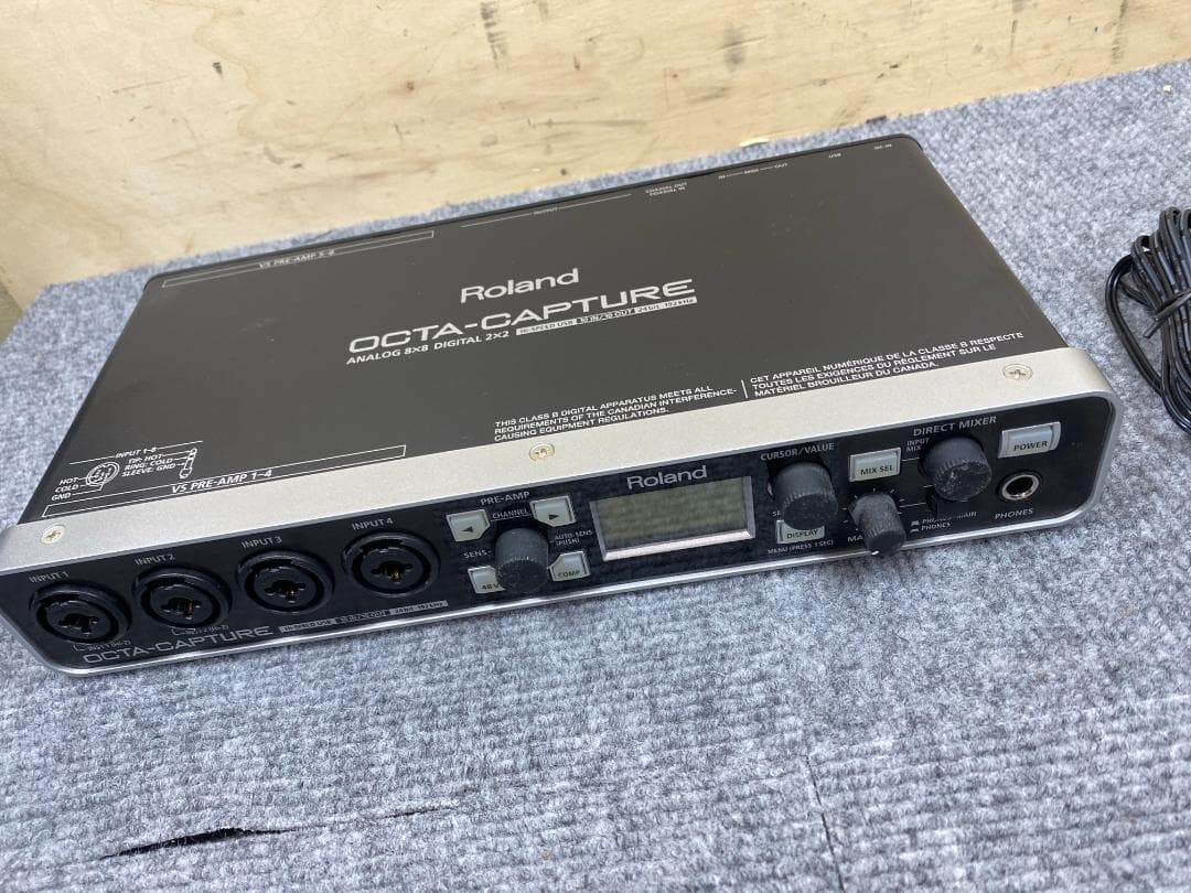 roland octa capture UA-1010 インターフェース