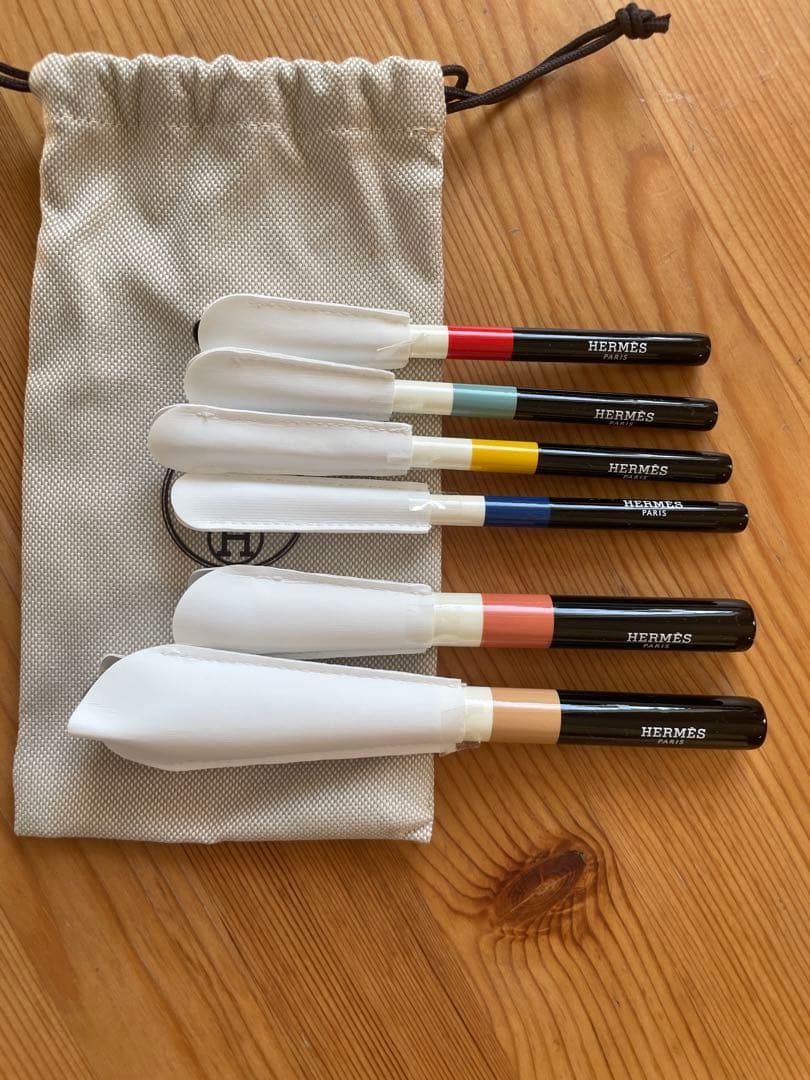 HERMES メイクブラシセット 6本入り【未使用品】