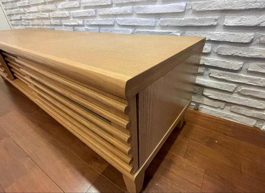 【最終値下げ】ナチュラルウッド　リビング サイドボード ローボード　テレビ台