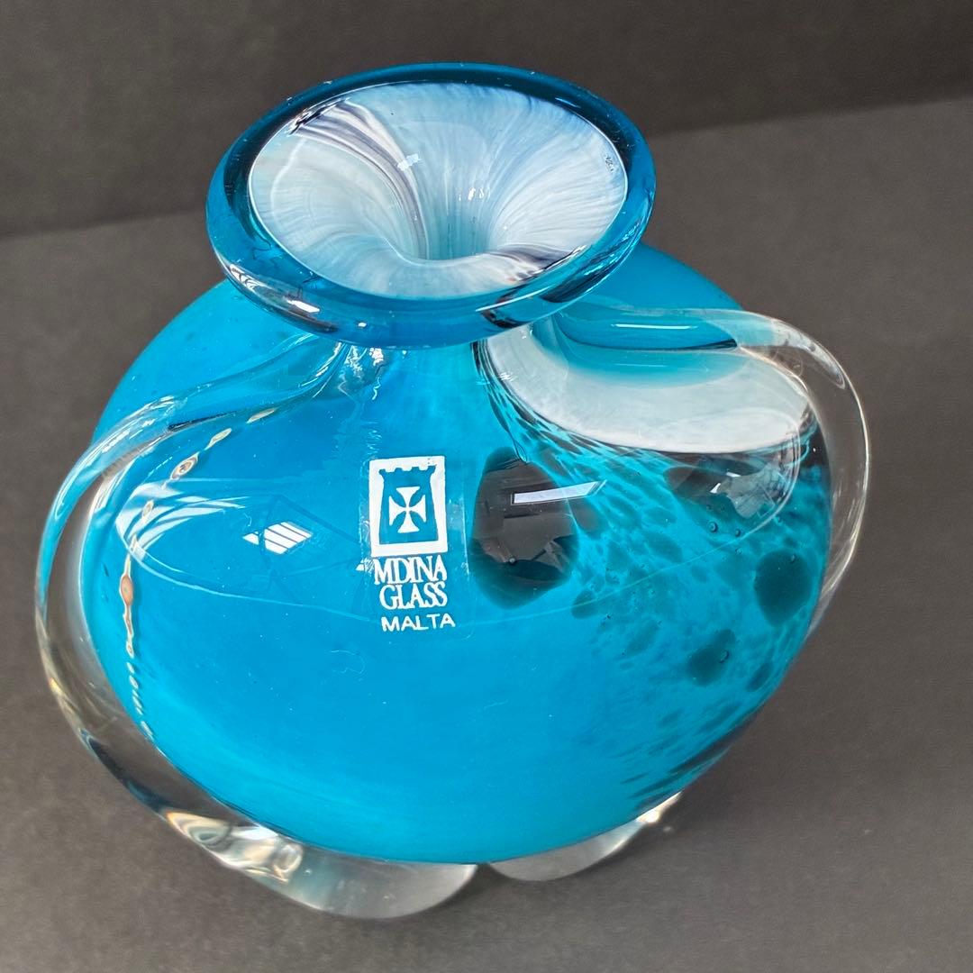 マルタ島　イムディーナグラス 置物　約11cm