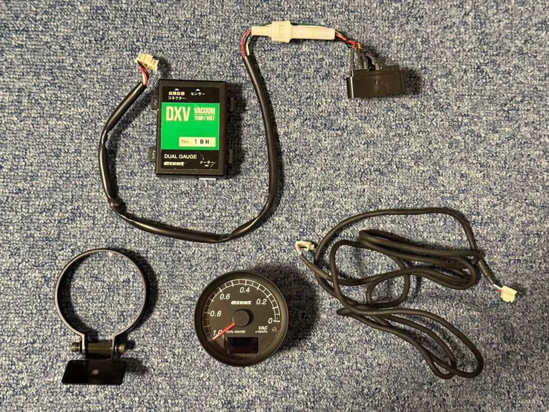 Pivot OBD接続 バキューム計（インマニ計）デュアルゲージ DXV VAC