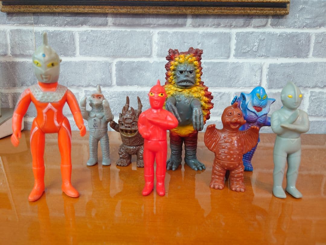 ウルトラマンシリーズ 怪獣フィギュア ソフビ 8体セット