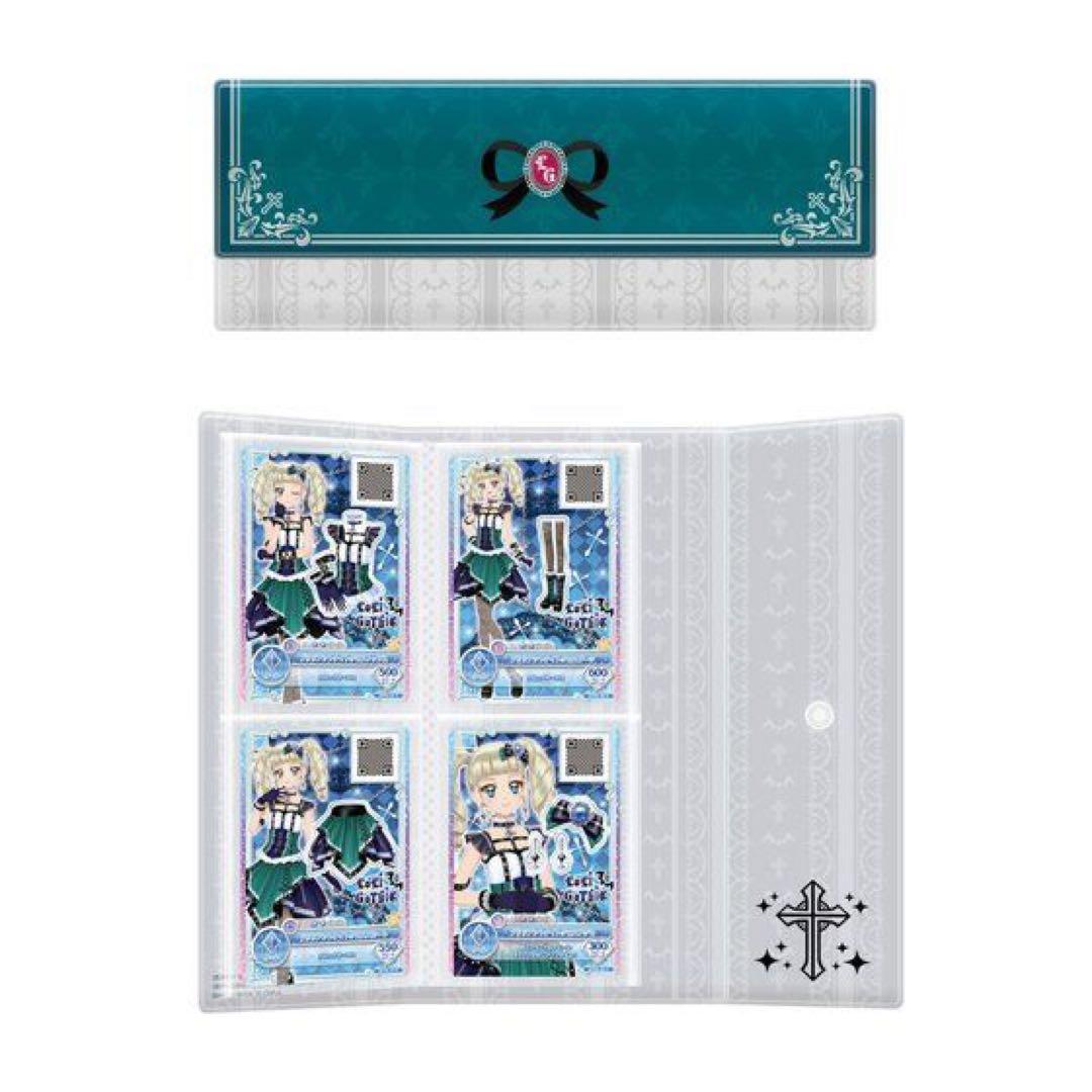 アイカツ！バインダー藤堂ユリカVer カード4枚、ステッカー5枚、バインダー1個