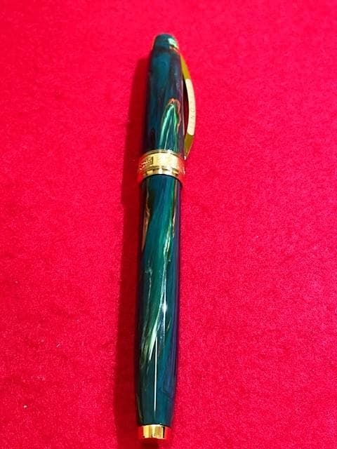 ほぼ未使用 ヴィスコンティ 万年筆 F ゴッホ 小説を読む人 インク付 即送