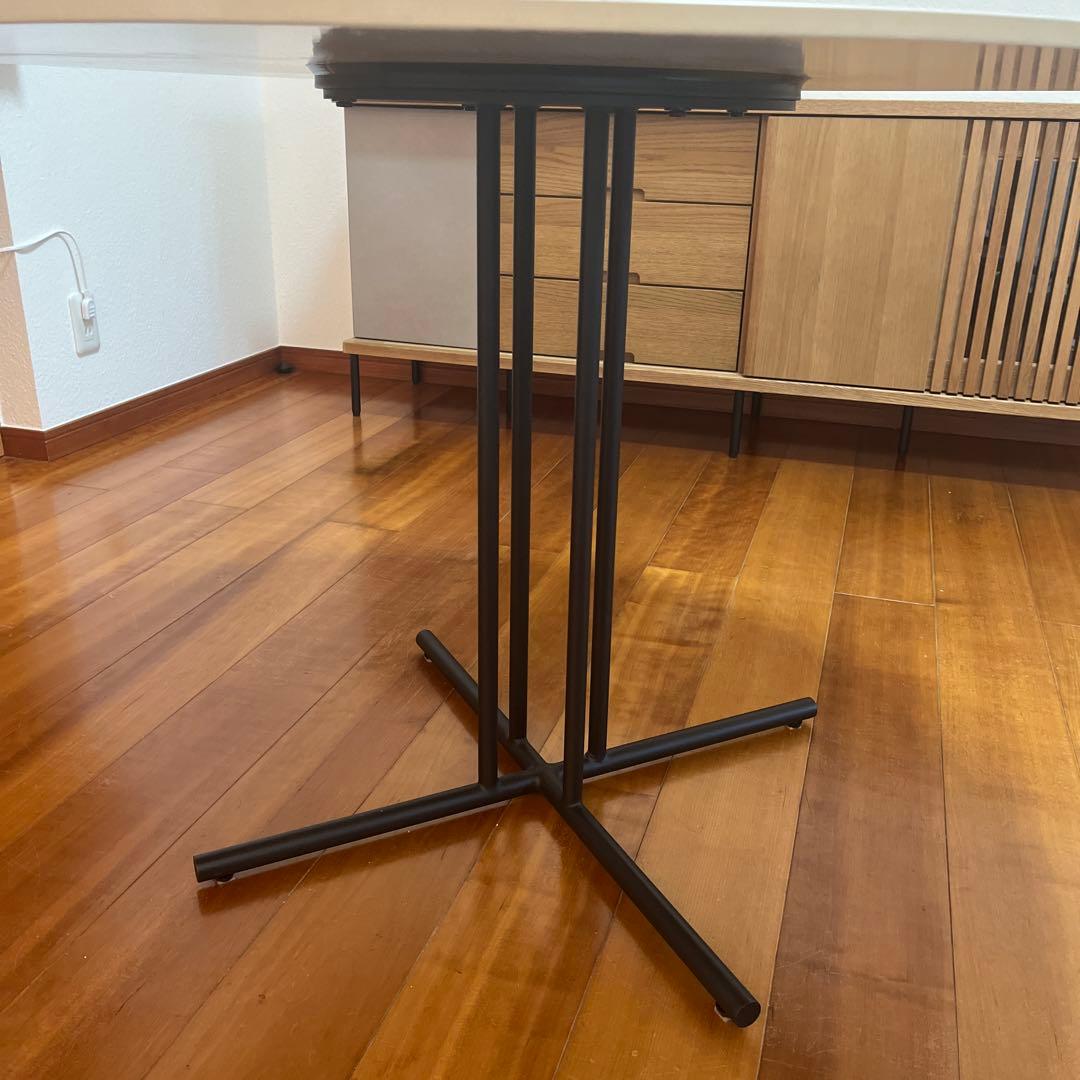 〈1/1までのじ〉moda en casa ラウンドテーブル　110cm