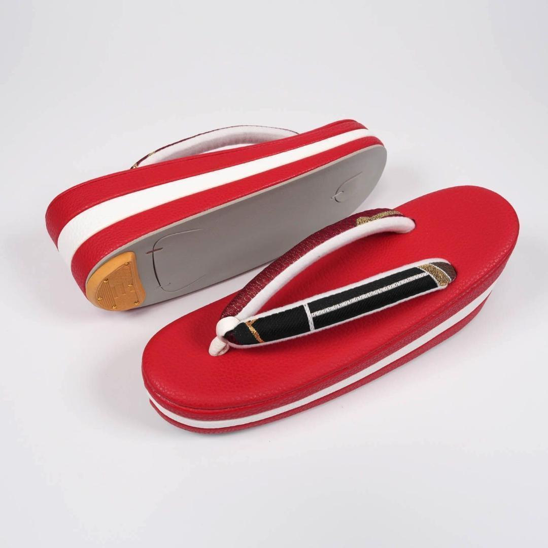 草履バックセット　成人式・卒業式　帯地３枚芯