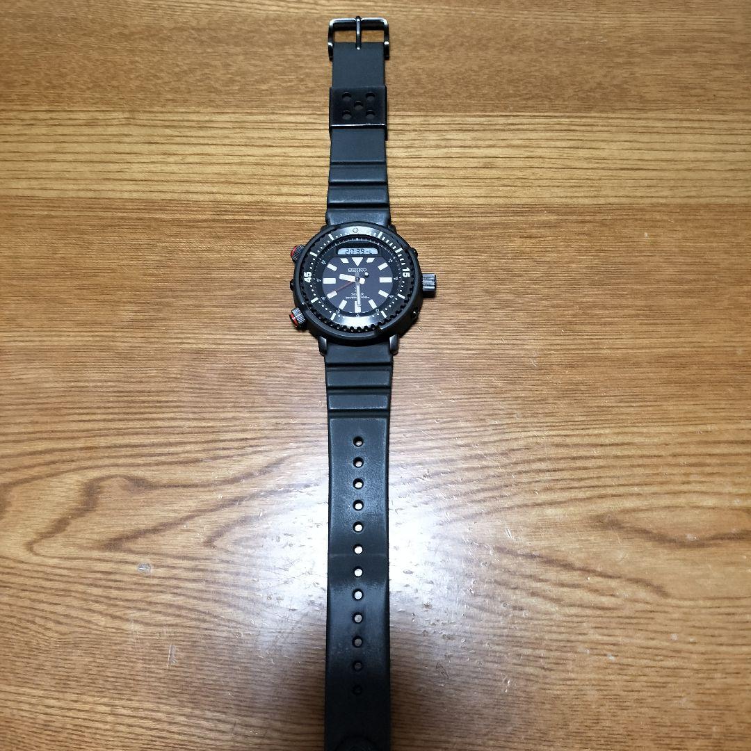 SEIKO PROSPEX SNJ031P1 カーキ ソーラー 200m