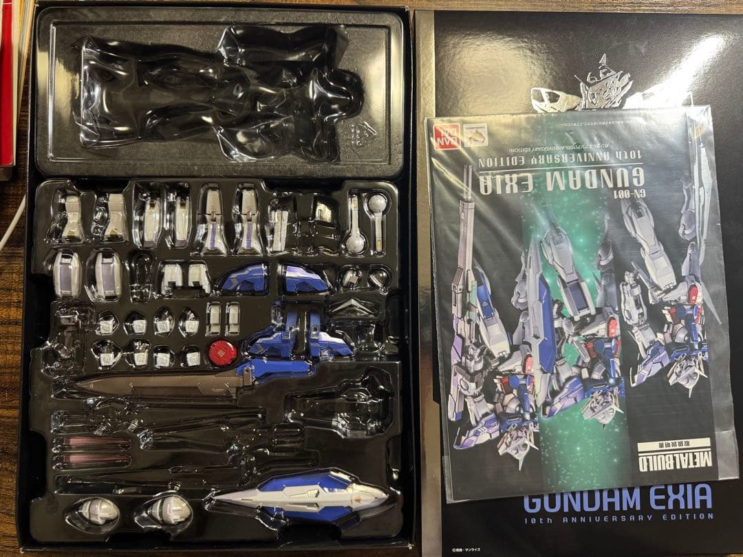 l build ガンダムエクシア 10th　ガンダムOO　開封品