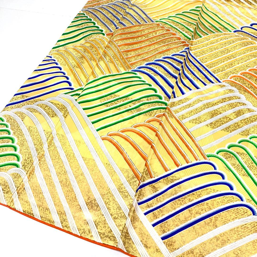 【TAMA屋】全て正絹全て振袖 全て刺繍入り 荒波 まとめ売り3点 TM1997