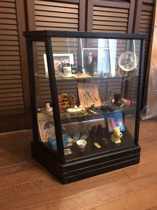 昭和レトロ　古道具　ショーケース　ディスプレイ