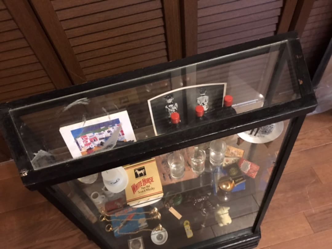 昭和レトロ　古道具　ショーケース　ディスプレイ