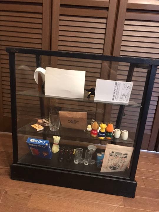 昭和レトロ　古道具　ショーケース　ディスプレイ