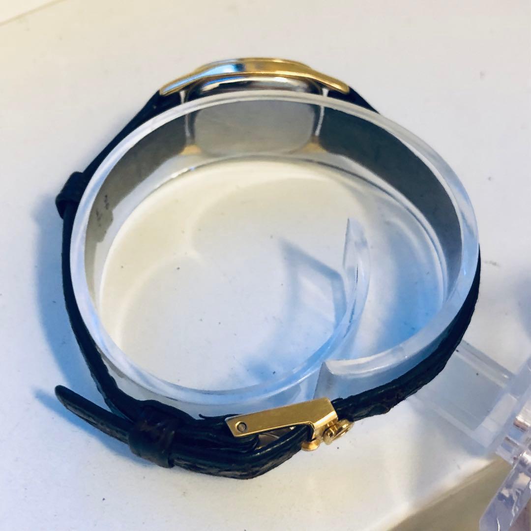 OMEGA de Ville スクエア　ゴールド　電池新品　レディース 時計