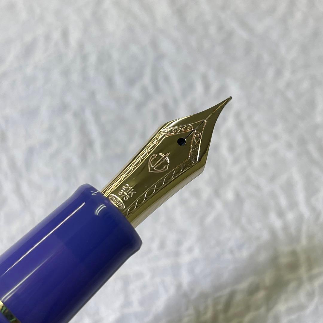 セーラー万年筆 海外限定 プロギア スプリング スカイ 21K F