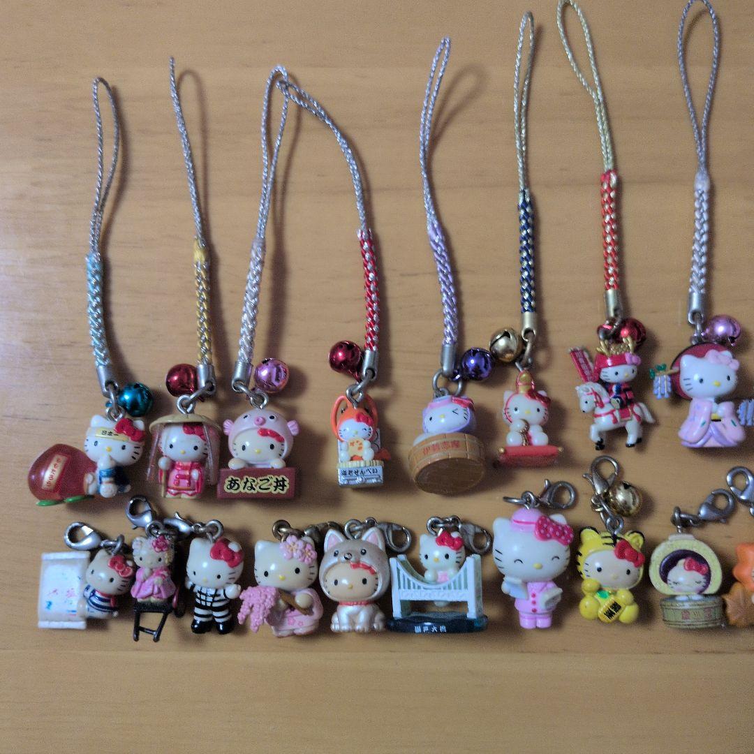 ハローキティ ストラップ ファスナーチャーム 30個セット