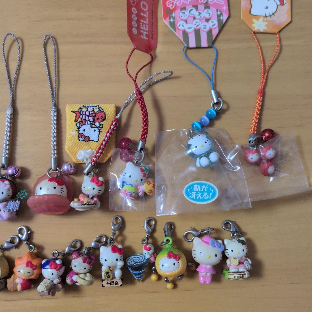 ハローキティ ストラップ ファスナーチャーム 30個セット