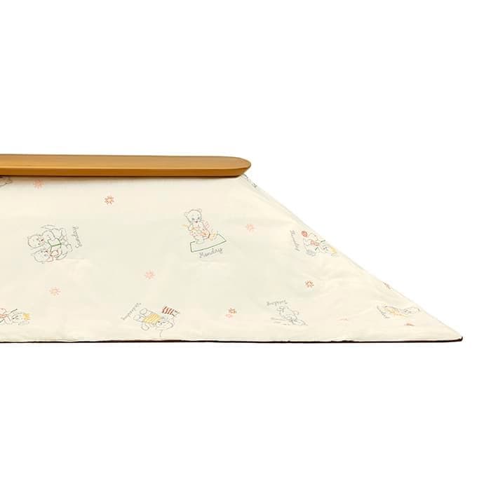 【美品】unico ウニコ KNOD(ノッド)　こたつテーブル W1050