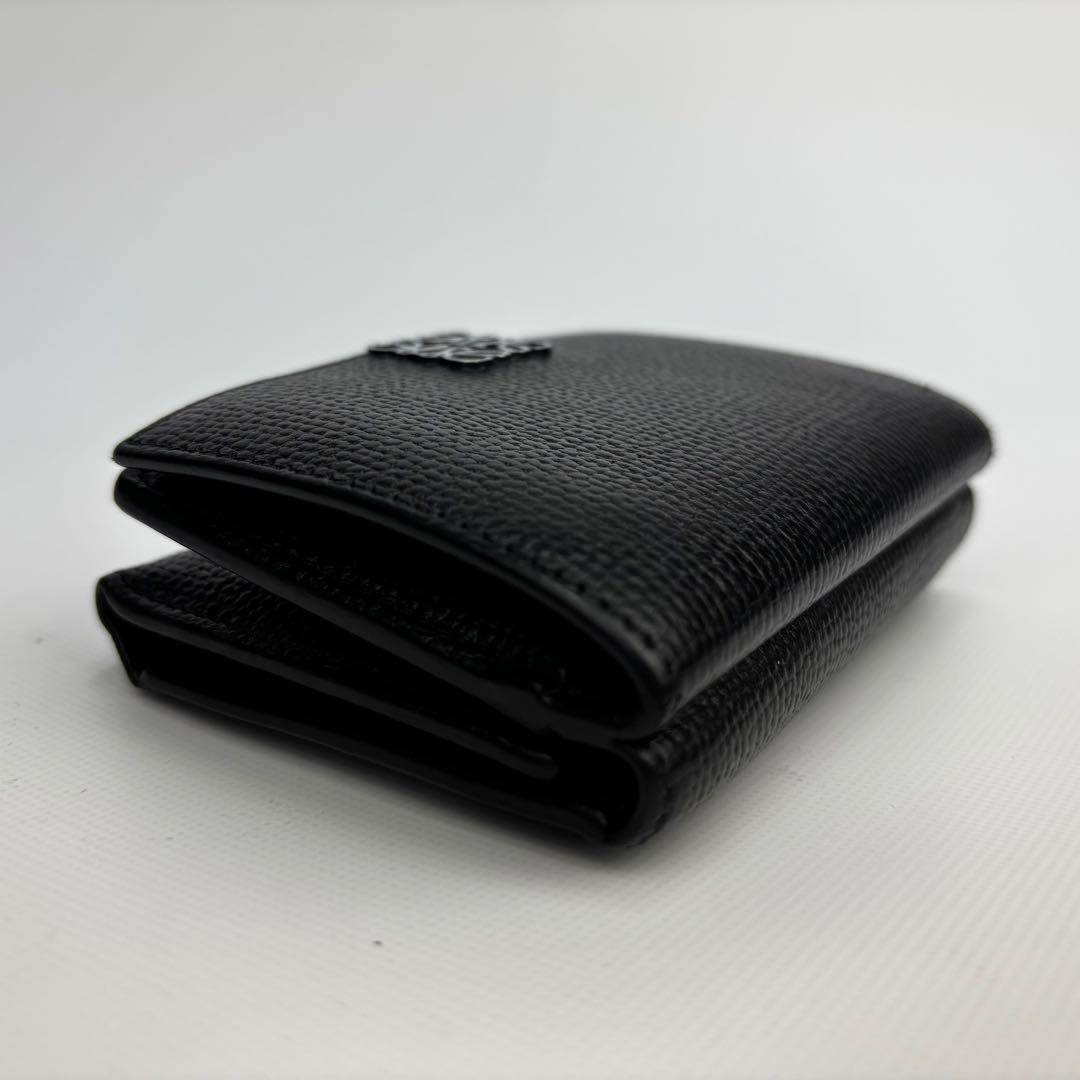LOEWE ロエベ　アナグラム　トライフォールドウォレット　Ｗホック　三つ折り