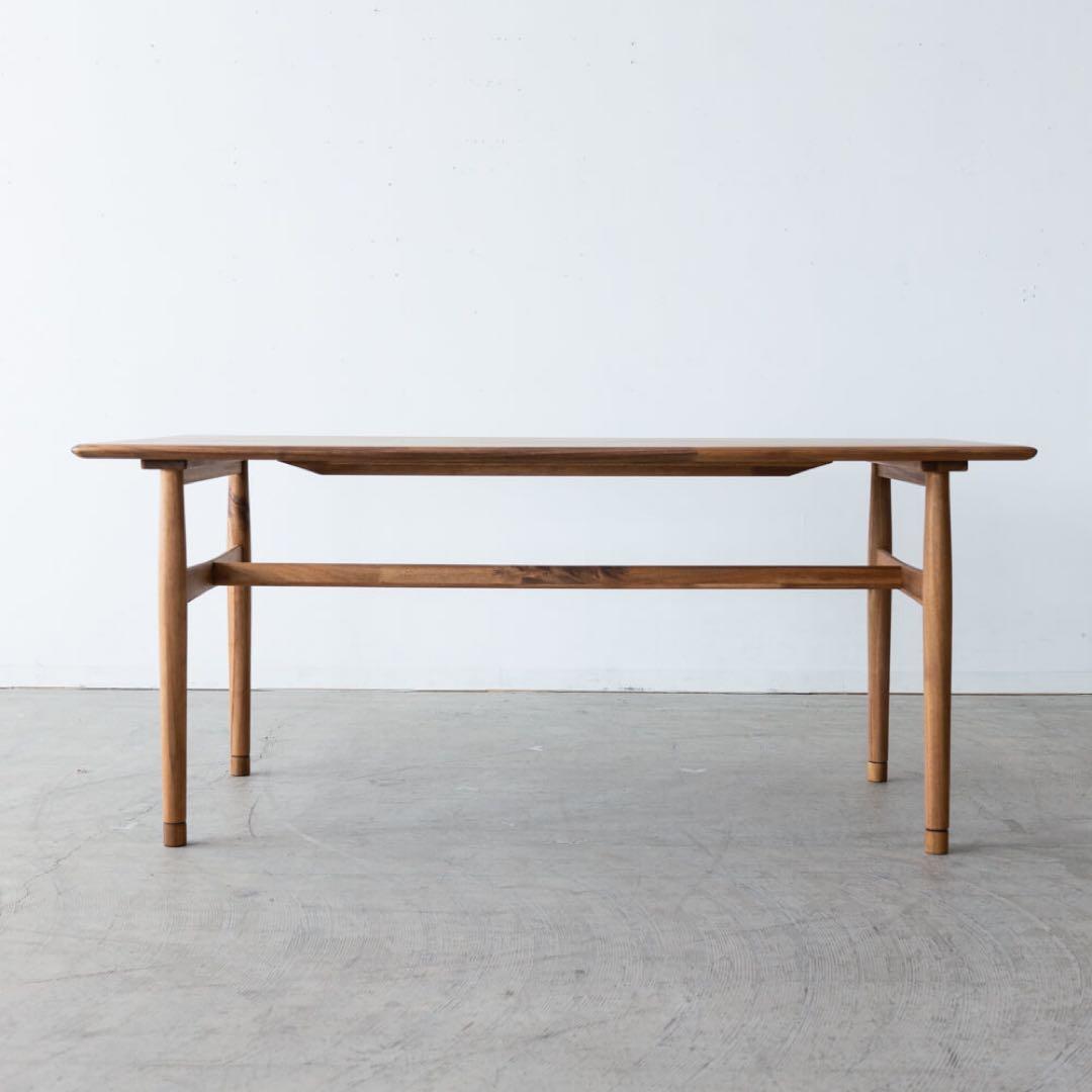 EDDA LDテーブルDT33105Q チーク・アカシア / オイル仕上げ