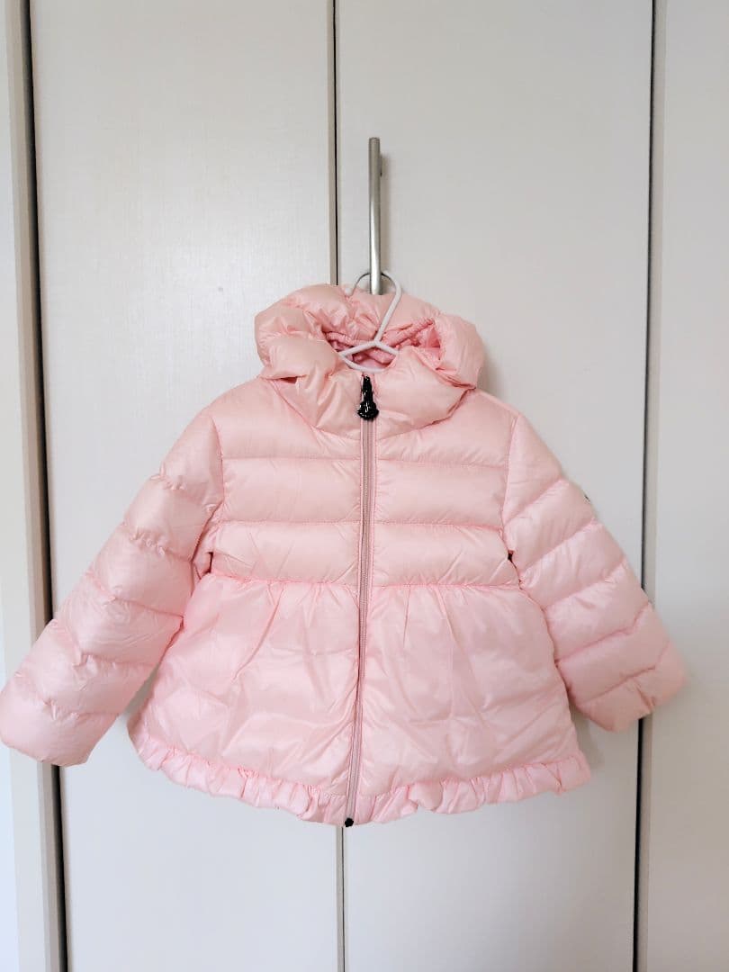 MONCLER ダウンジャケット ODILE　ライトピンク　80cm