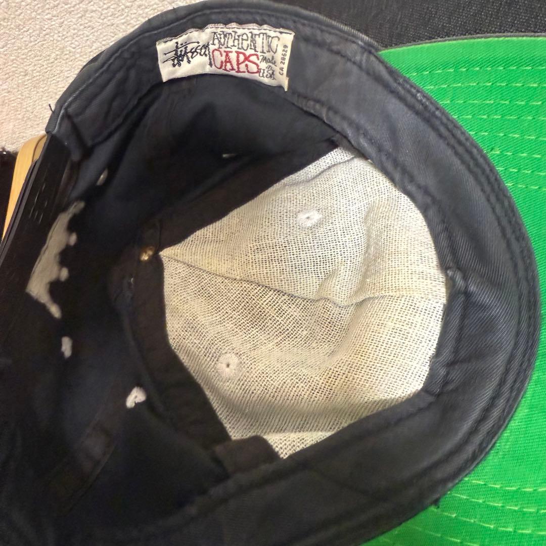帽子 90s old stussy cap made in usa
