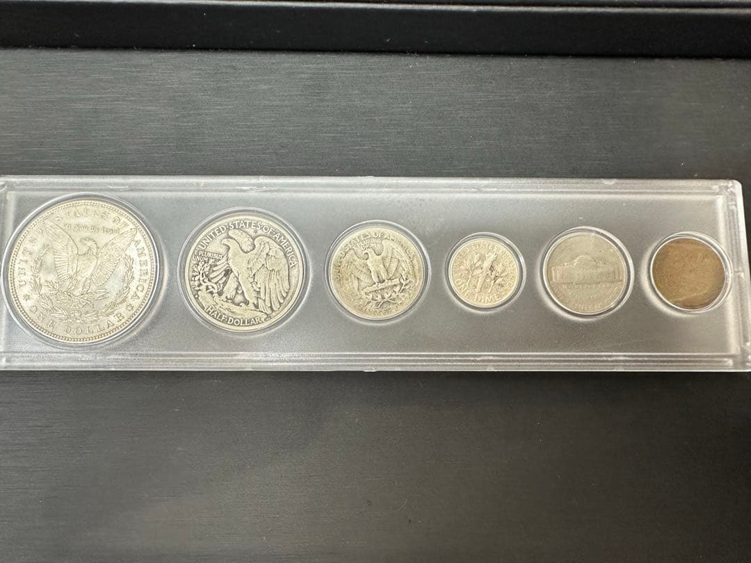 アメリカ銀貨等セット　モルガンダラー　ウォーキングリバティハーフダラーなど
