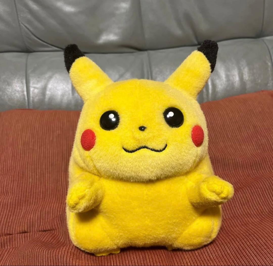 ピカチュウ ぬいぐるみ 初期ピカ レトロ 状態良好 TOMY トミー ポケモン
