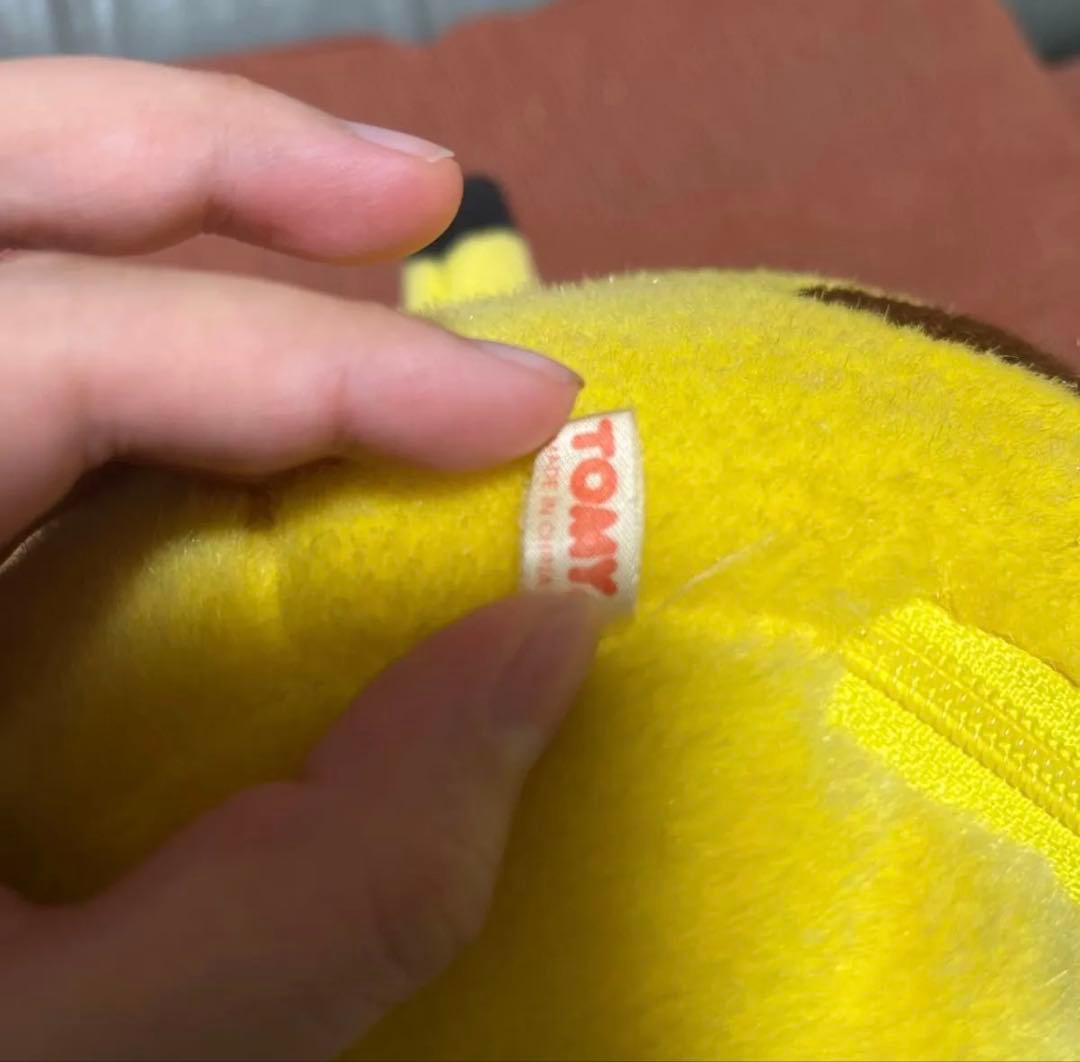 ピカチュウ ぬいぐるみ 初期ピカ レトロ 状態良好 TOMY トミー ポケモン