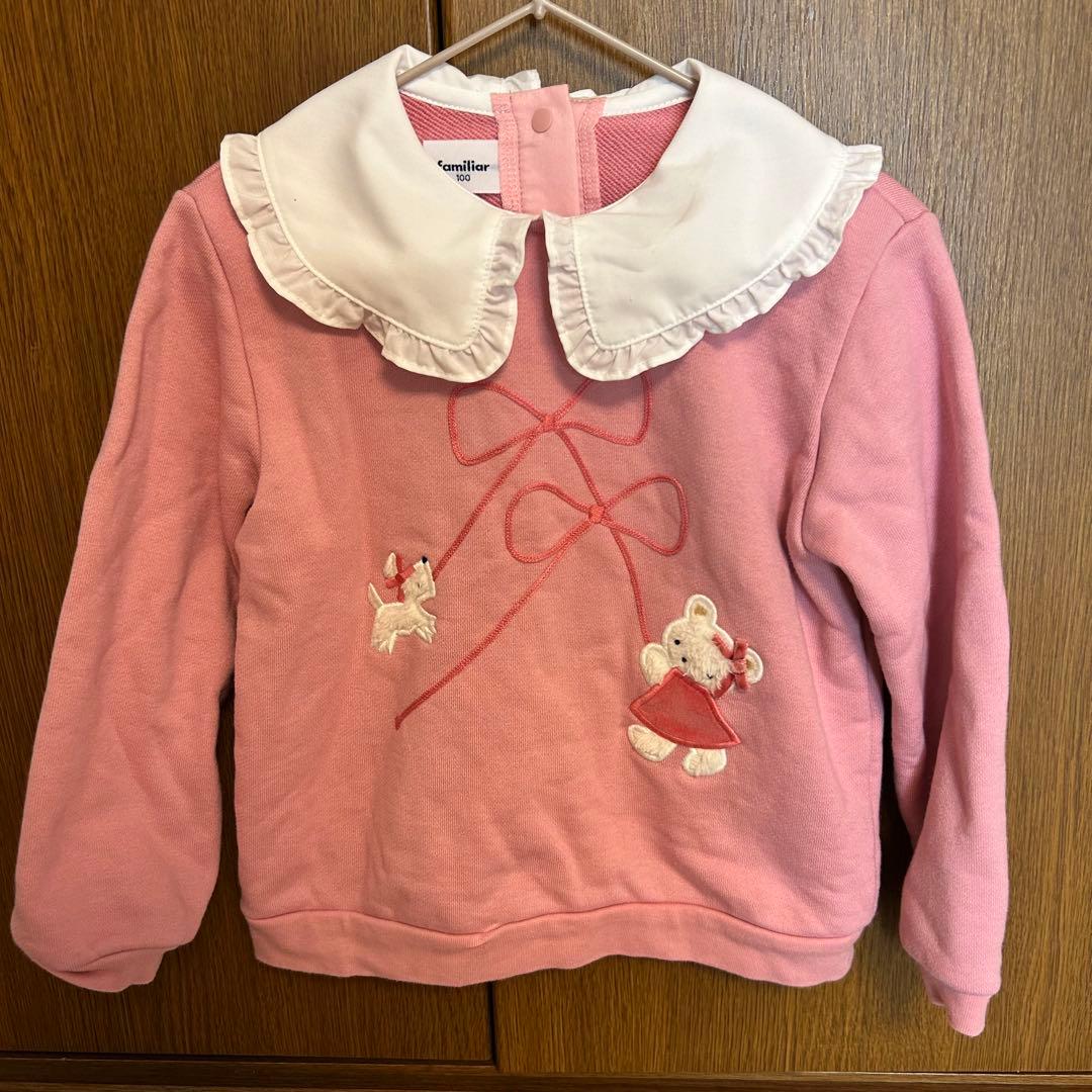 【25AW】familiar トレーナー 100