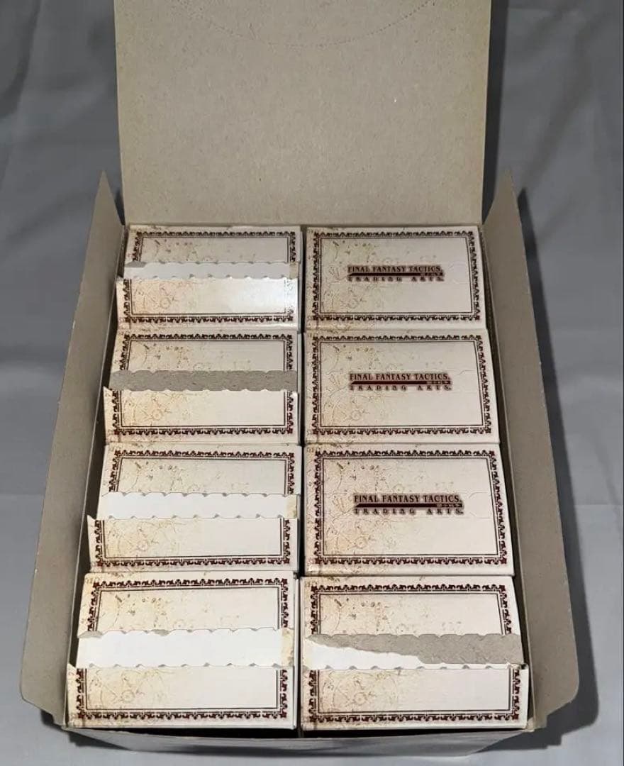 ファイナルファンタジータクティクス 獅子戦争 トレーディングアーツ 8BOX