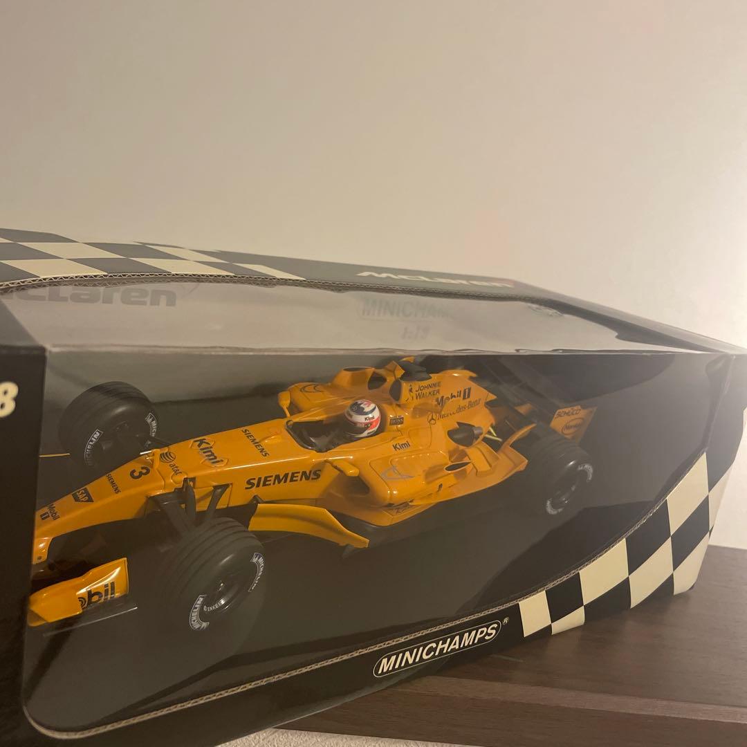 未開封　美品　限定　ミニチャンプス1/18 マクラーレン2006キミ.ライコネン