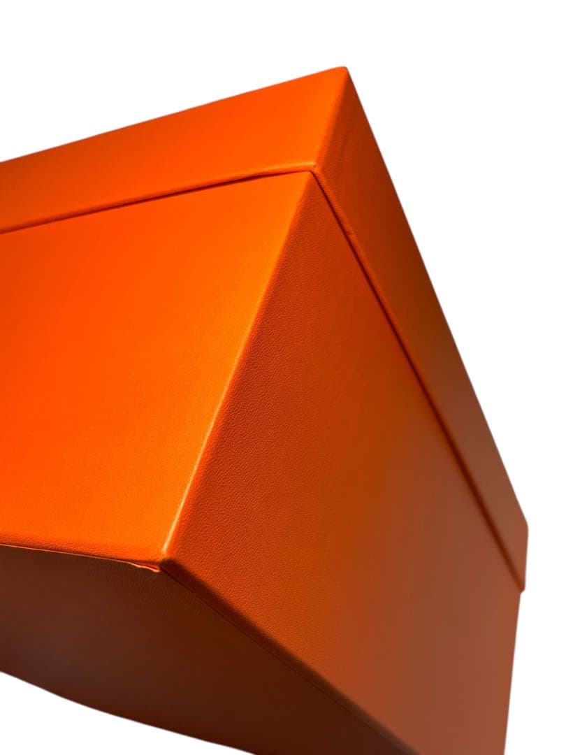 71519 HERMES オレンジボックス バーキン　ケリー用　美品