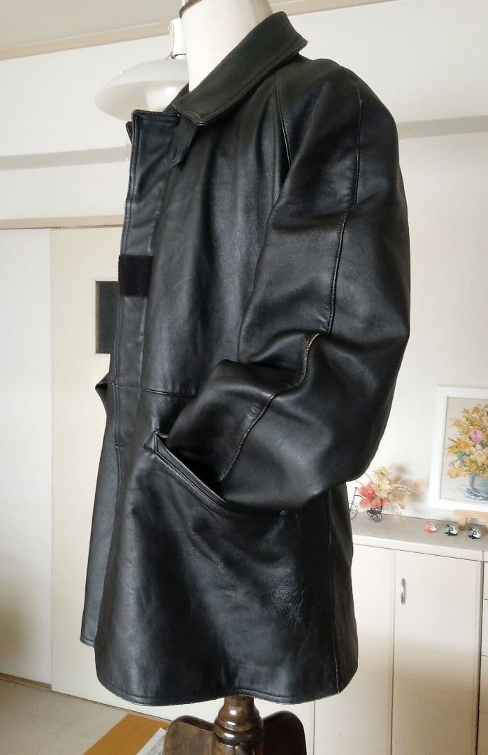 90s Vintage フランス軍 ファイヤーマンジャケット カーコート