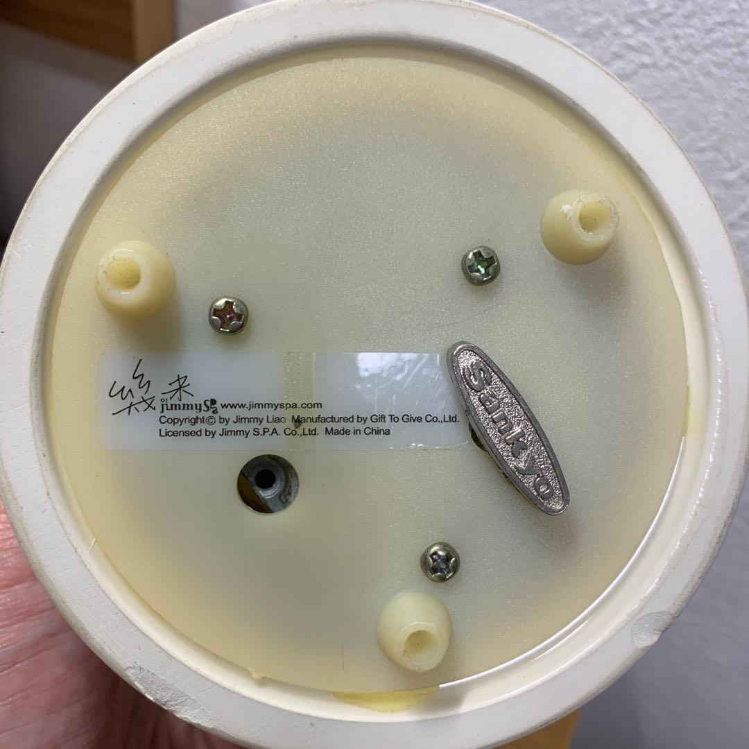 【希少・ジャンク】幾米（ジミー・リャオ） スノードーム オルゴール Sankyo