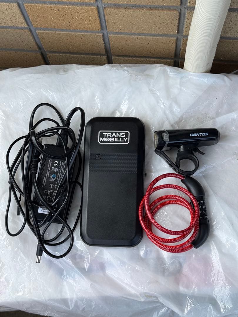 TRANS MOBILLY 折りたたみ自転車 ホワイト