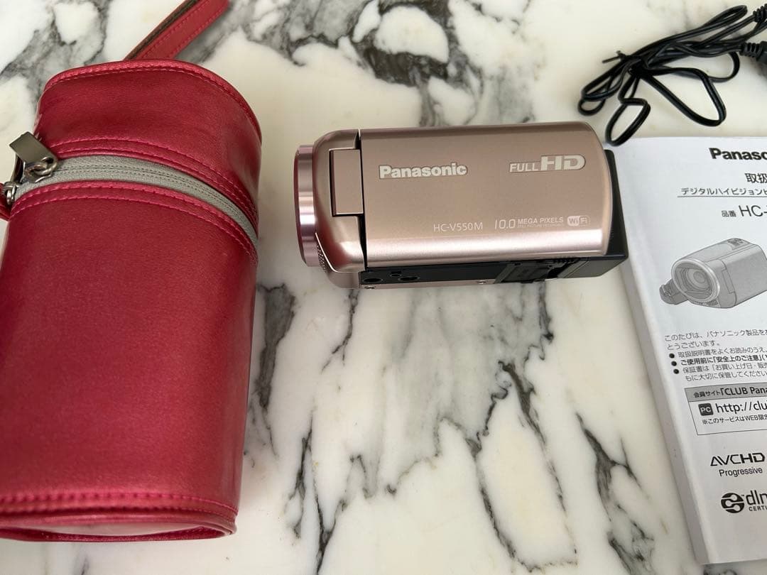 【美品】Panasonic デジタルハイビジョン　ビデオカメラ　卒業式　入学式