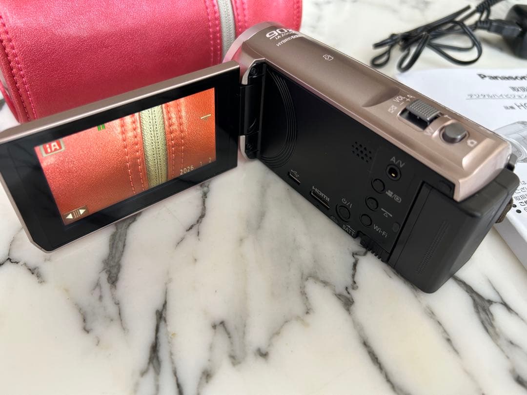 【美品】Panasonic デジタルハイビジョン　ビデオカメラ　卒業式　入学式