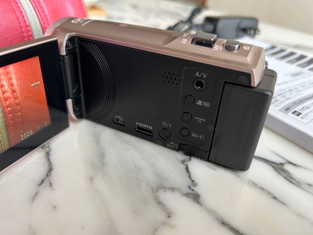 【美品】Panasonic デジタルハイビジョン　ビデオカメラ　卒業式　入学式