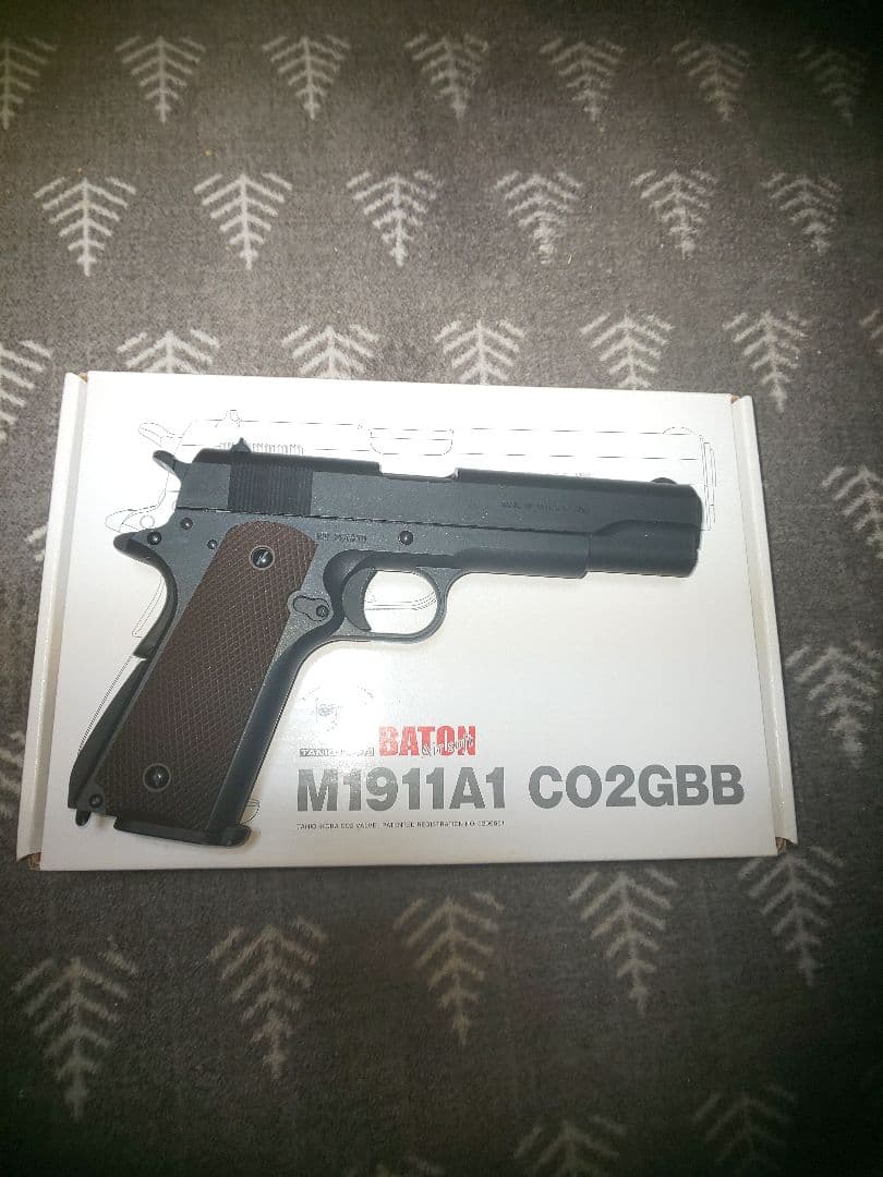 baton タニオコバ ガバメント M1911A1 Co2 25日までの出品