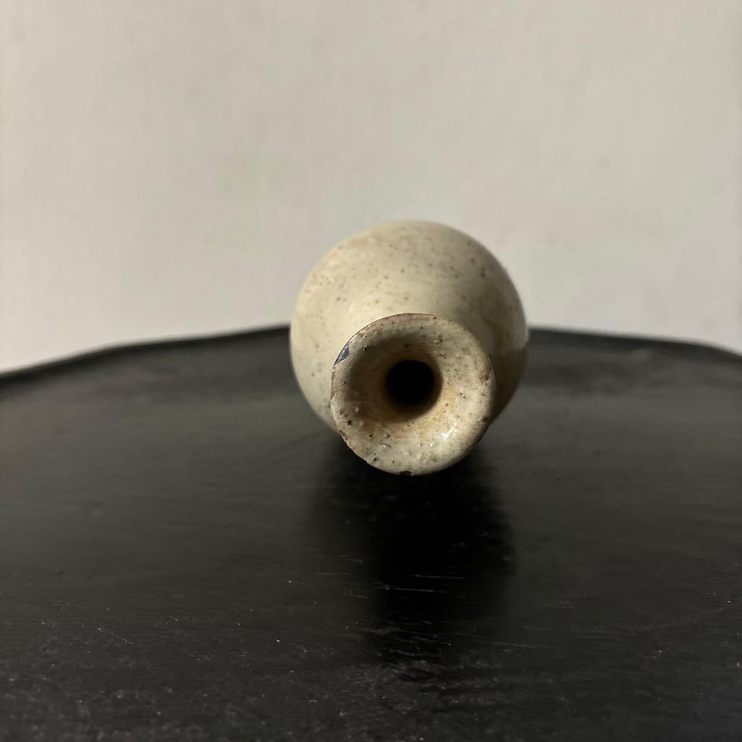 志野織部　徳利　美濃　古瀬戸　桃山　江戸　古美術　酒器　検:李朝　白洲正子