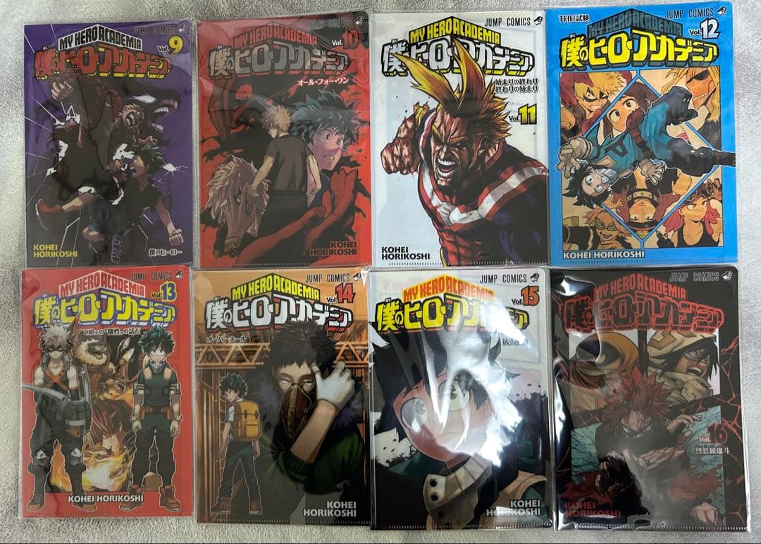 ヒロアカ　クリアファイル　ヒロアカ展　JC柄クリアファイルコレクション