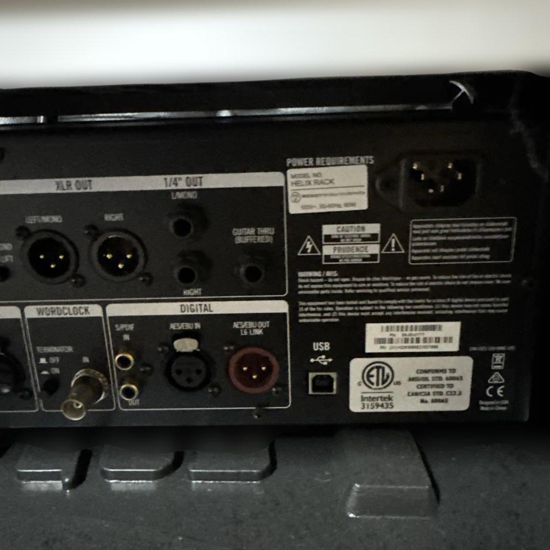 Helix Rack 本体のみの出品※電源ケーブルは付属