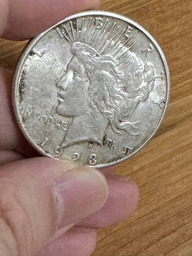 ★本物保証　アメリカピースダラー　1923年