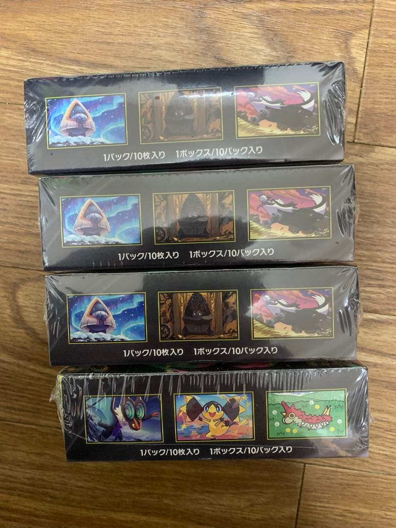 ポケモンカードMEGA ドリームex 4BOX 未開封品、シュリンク付き、新品